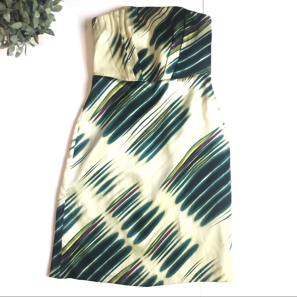 The Limited Strapless 100% silk dress size 2